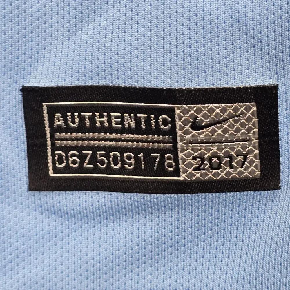 Nike FC Manchester City Jersey Boys Medium 2016 2017 Home Football Soccer Shirt